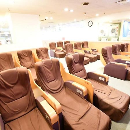 Capsule Hotel Asahi Plaza Shinsaibashi Osaka Exteriör bild